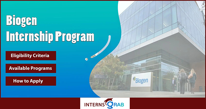Biogen Internship – Real Research, Real-World Impact 