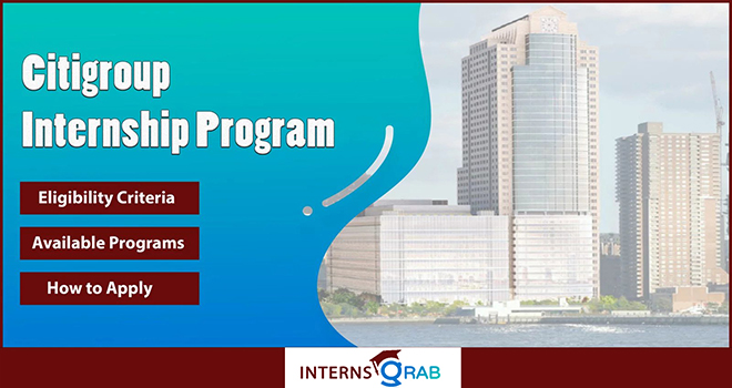 Citi Internship | Join a Leading Global Bank as an Intern
