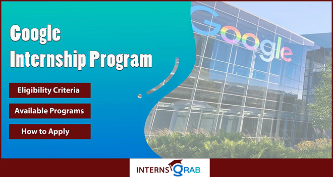 Google Internship: Grow Your Skills with World-Class Mentors