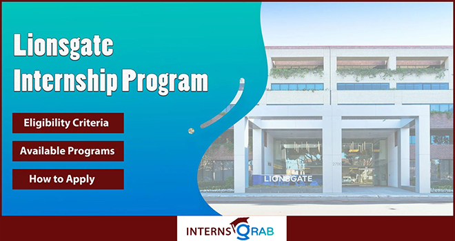 Lionsgate Internship: A Step Into Film and TV Careers

