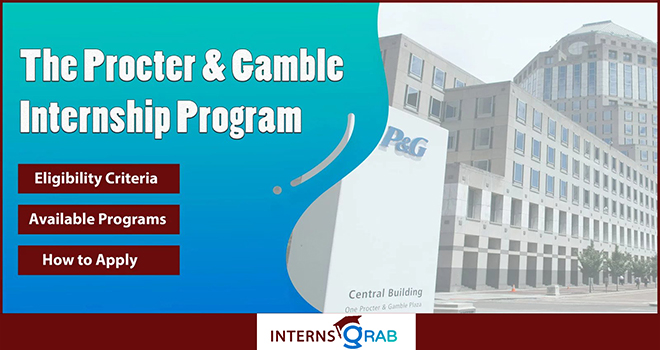 P&G Internship: How to Apply and Stand Out