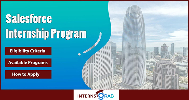 Apply for a Salesforce Internship & Build Career Experience 