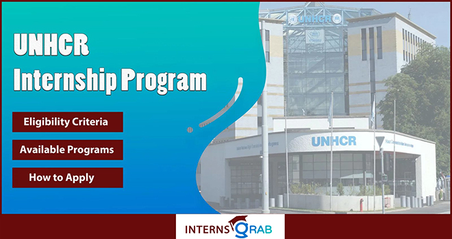 UNHCR Internship Program (Fully Funded) for Humanitarian Careers