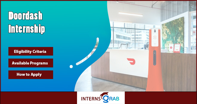 DoorDash Internship Program | Apply Now