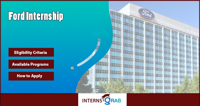 Ford Internship : Summer Programs Across the U.S