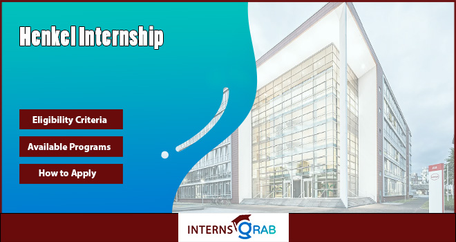 Henkel Internship Roles That Mix Innovation With Experience