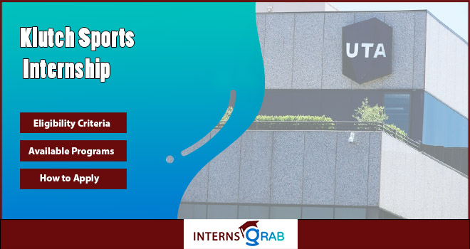 KLUTCH Sports Internship Openings in the US