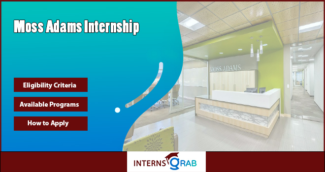 Moss Adams internship program in accounting firm